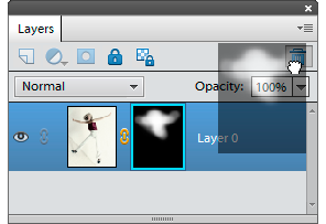 Applying layer mask